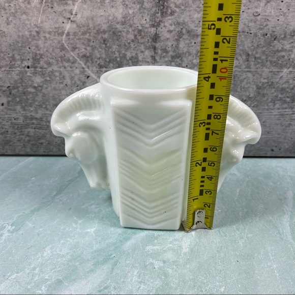 Macbeth Evans Glass Company Trojan Horse Cup - Picture 7 of 9